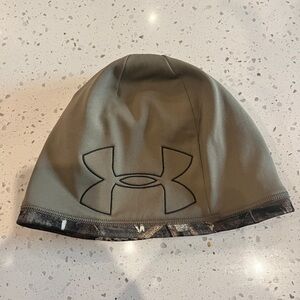 Under Armour Kids reversabile Performance Beanie - Olive Green/camo